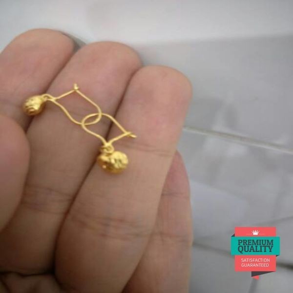 Murah Paket anting ibu dan anak emas asli kadar 700 Elegan