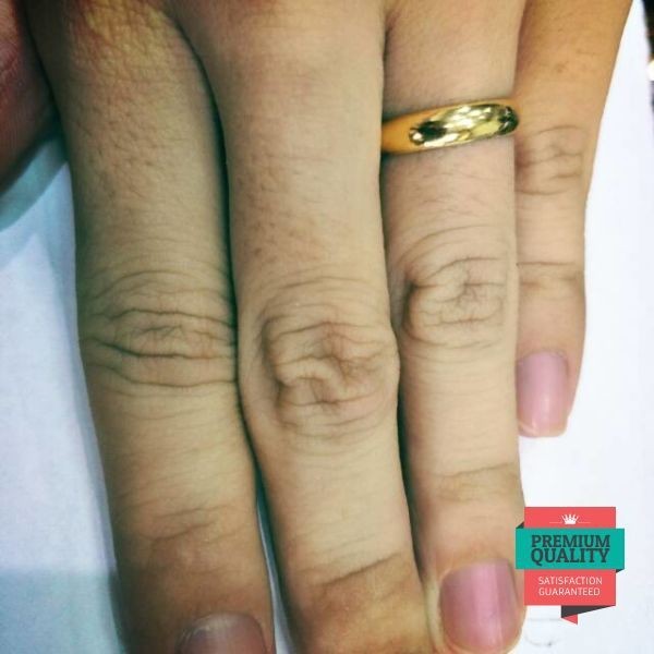 Murah Cincin polos emas asli kadar 700 Keren