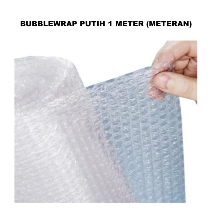 

_^_^_^] Bubble Wrap Bubblewrap Putih Hitam Eceran Harga Per 1 M Meter Meteran