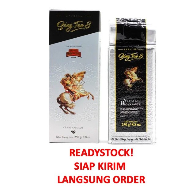 

Kopi Vietnam nomor 1 - TRUNG NGUYEN SANG TAO SANGTAO 8 (250 gram)
