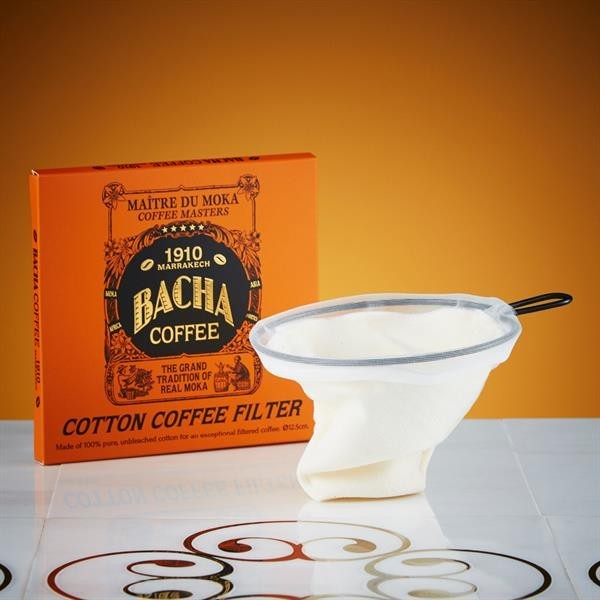 

Bacha Coffee 100% Coffee Cotton Filter 125mm/4 fl oz, Cloth
