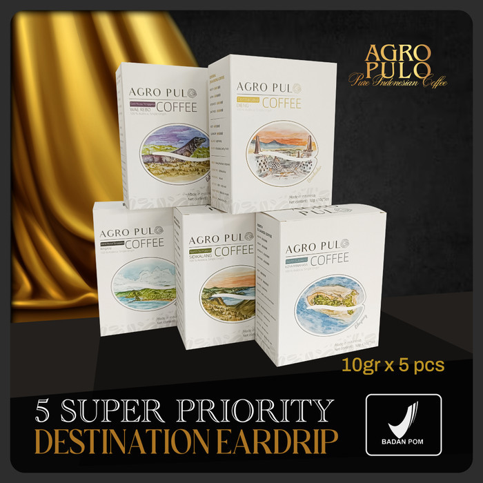 

BUY 5 GET 1 AGRO PULO 5 Super Priority Destination Eardrip 10GR