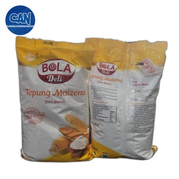 

Tepung Maizena Bola Deli 500 Gram