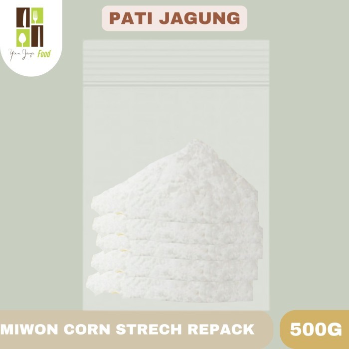 

Miwon Corn Strach /Tepung Maizena /Tepung Pati Jagung Miwon RE-PACK 500G/1KG