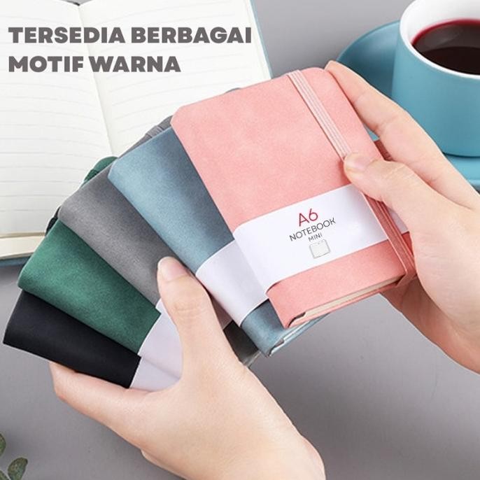 

TERBARU - Buku Catatan Harian Notebook with Pen Holder A5 A6 A7 buku agenda harian jurnal 100 lembar