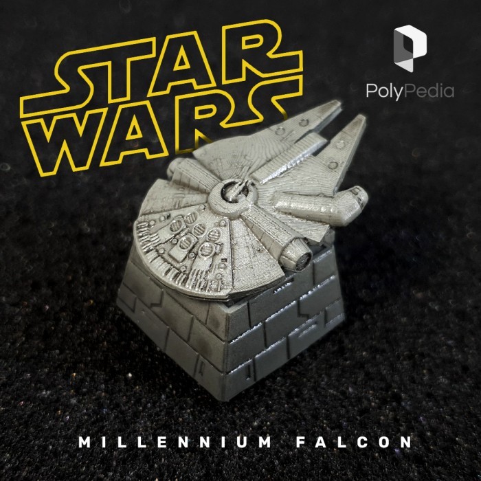 Terlaris Star Wars Millennium (Millenium) Falcon Artisan Keycap / Keycaps