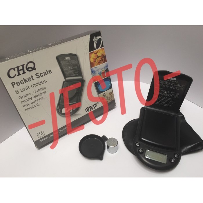 Promo!! Timbangan Emas Chq 200 Gram