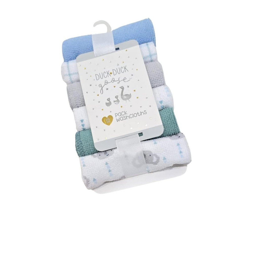 Tembem Baby - Waslap Bayi Sapu Tangan Bayi Isi 12Pcs / Washcloth Bayi / Waslap Lap Iler Bayi Sapu Ta