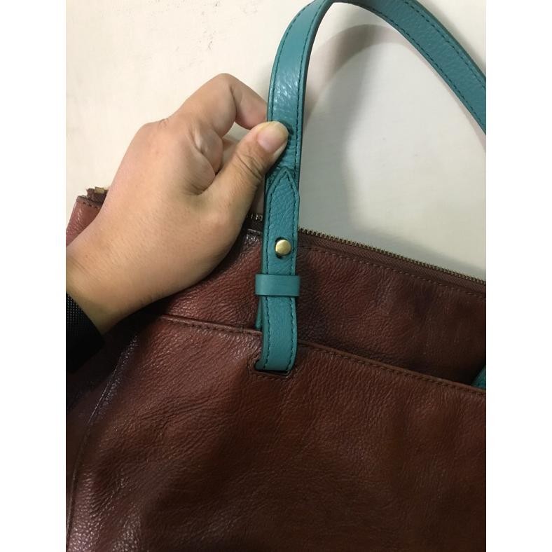 tali tas long strap tali panjang LS tas fossil original fossil preloved