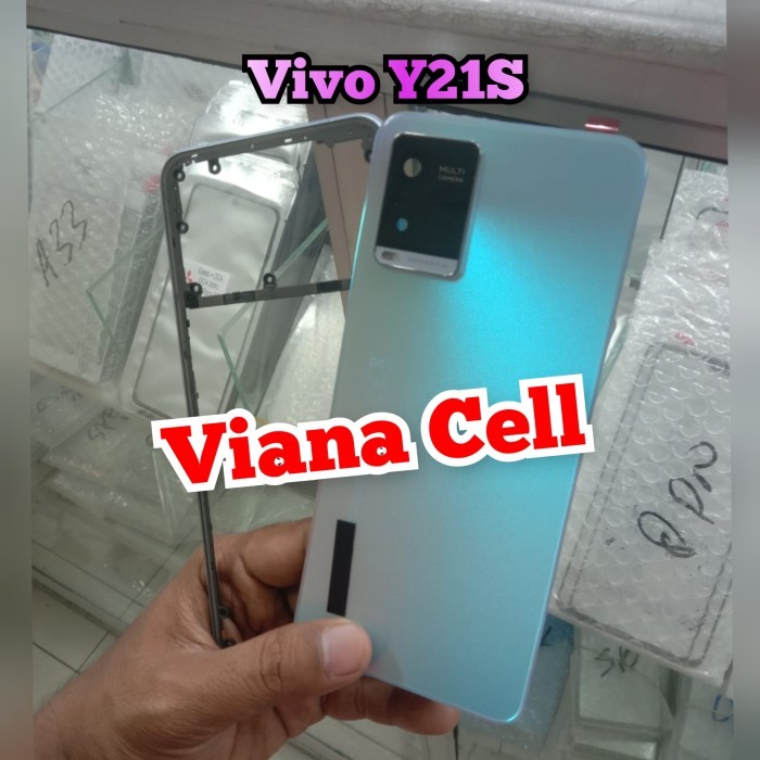 Ready BAZEL TUTUP MESIN BACKDOOR VIVO Y21S Y21T Y21A Y21 2021 HOUSING ORI