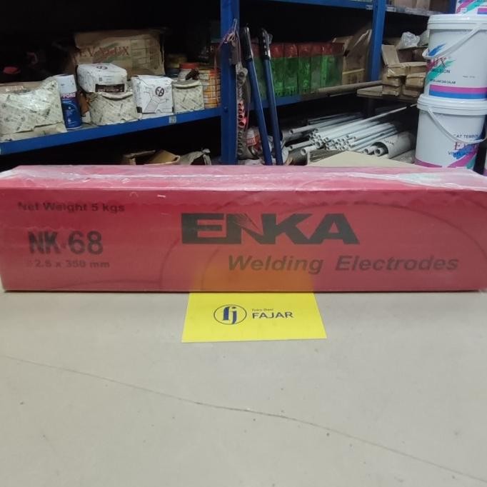 +++++] Kawat las NK 68 ENKA 2,6 mm welding electrodes elektroda listrik 5 kg