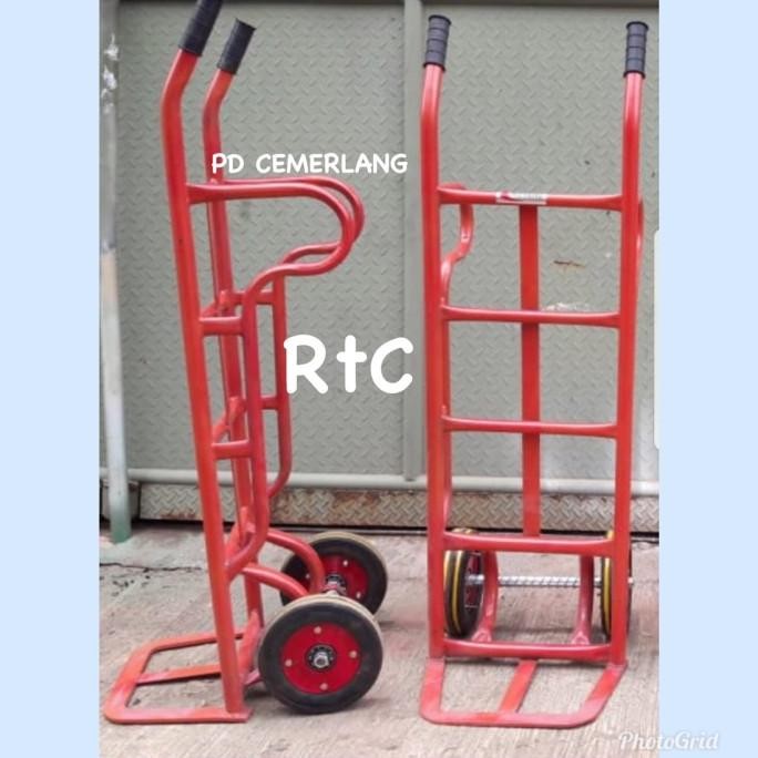 Troli barang 2 roda trolley serbaguna 2 roda kualitas super CS