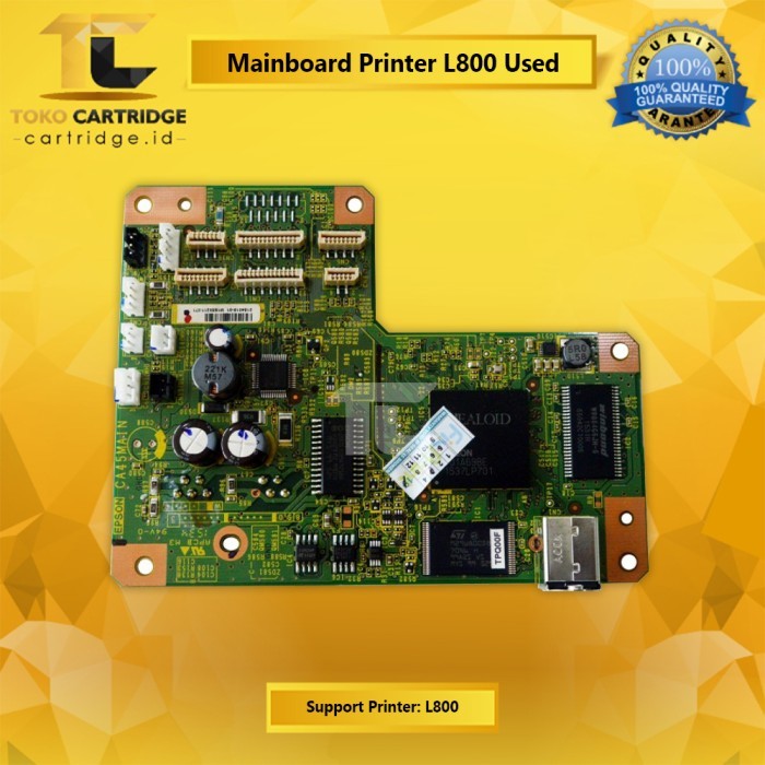 TERBARU - Motherboard Epson Printer L800 Board Logic Mainboard Bekas Garansi Normal Tested