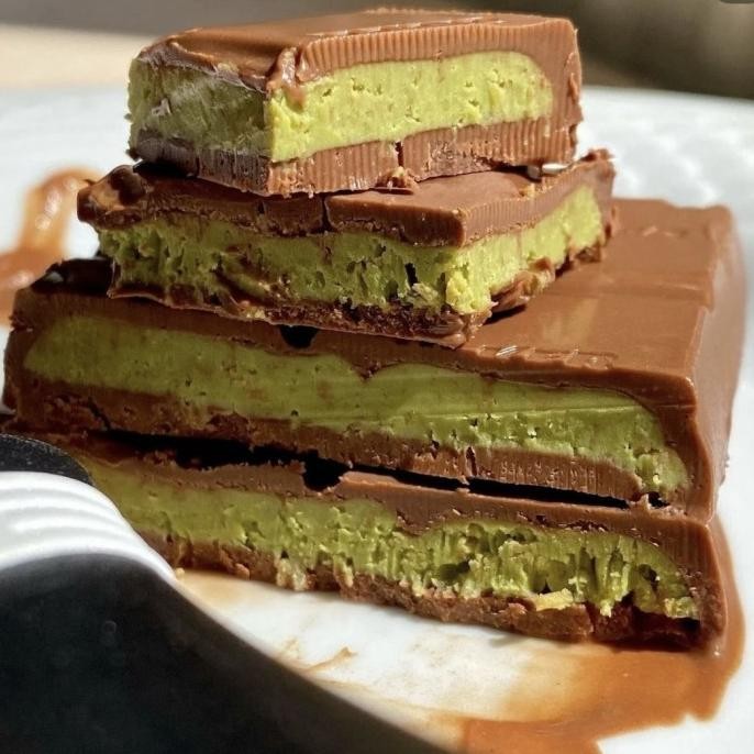 

Coklat Dubai Viral Original Turki Ulker isi Pistachio Kunafa Kunefe Cokelat AM99