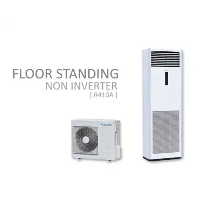 READY STOKKK AC DAIKIN 3 PK FLOOR STANDING FVY71LAVE4 (3 phase)
