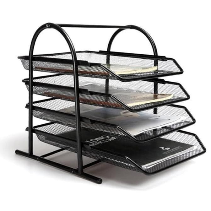 

V-tec Bak Surat 4 Susun VT-BS.04JR Document Tray Organizer Kantor