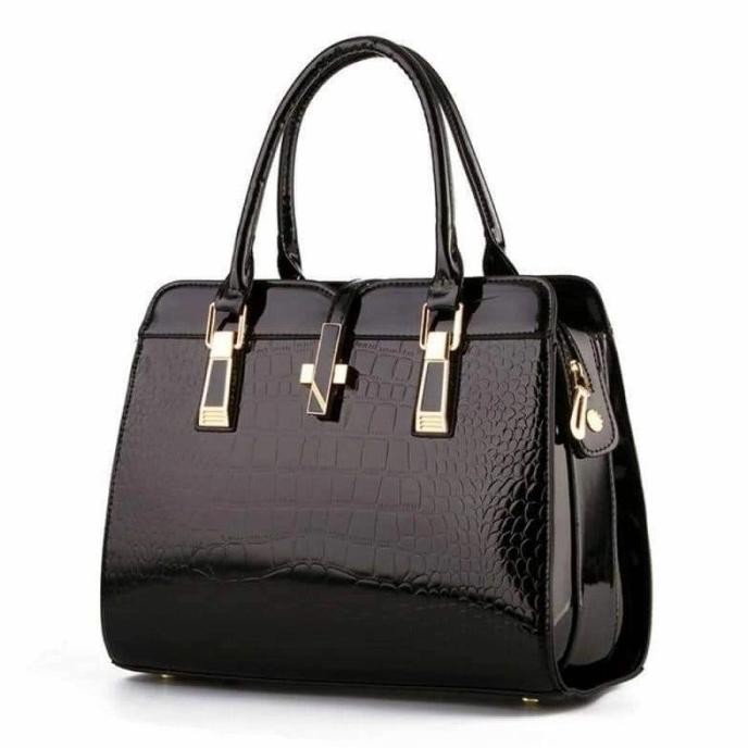 Tas Handbag Import Wanita Kerja Croco F23560