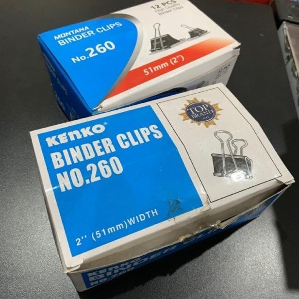 

TERBARU - Binder Clip No 260 (1 Pcs)
