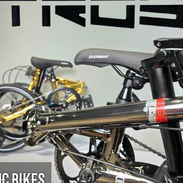 Sepeda Lipat Element Troy 8 Speed 16 Inch