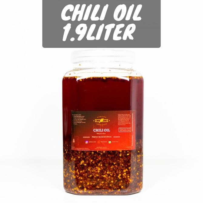 

Chili Oil Szechuan by Stacks Food 1.9Liter (1900ml) BS86