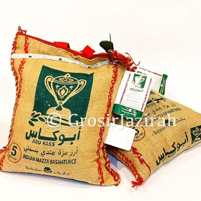 

GROSIR BESAR Beras Basmati Abukass Abu Kass 5kg Basmati India Original H24ID