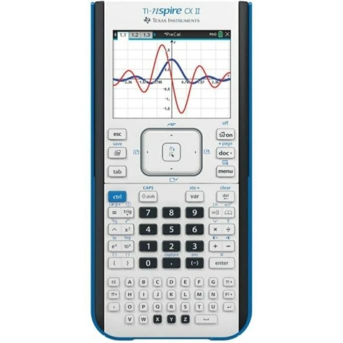 

TERBARU - TEXAS INSTRUMENTS TI NSPIRE CX II non CAS Scientific Kalkulator Grafik