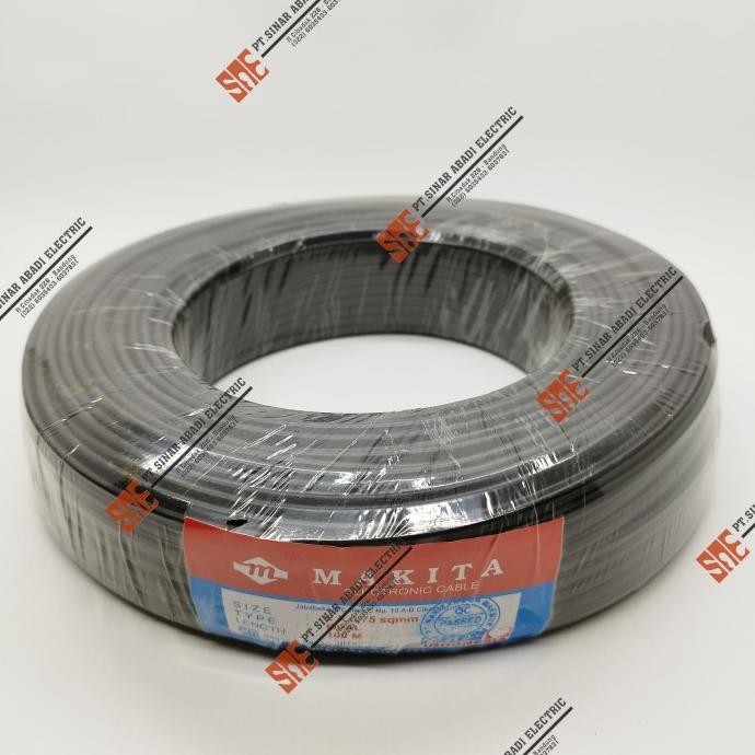 NEW Kabel Makita 2x0.75 Oval Cable 2 x 0.75 / NYYHY ROLL 100M