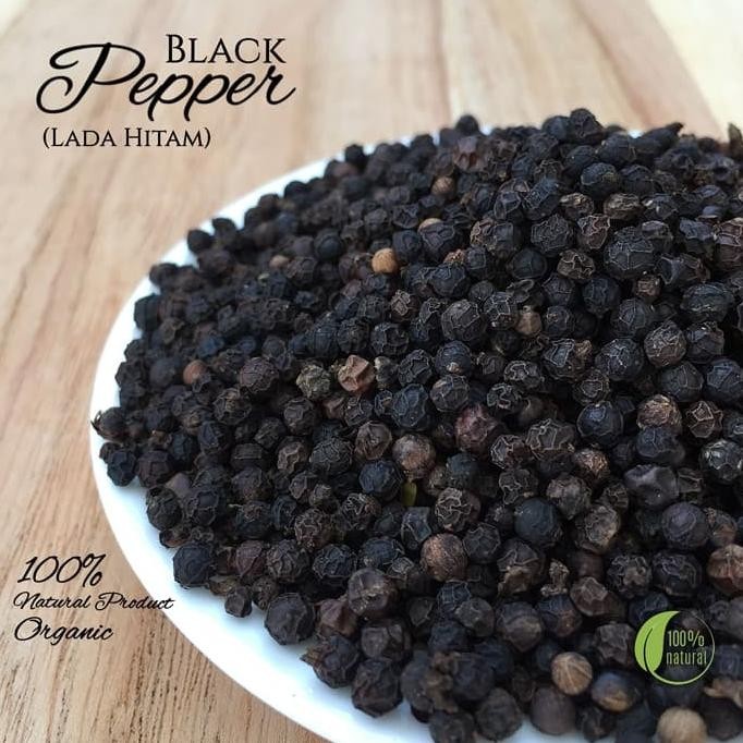 

Lada Hitam / Lada Hitam Butir / Merica Hitam / Lada Hitam Mentah 1kg H85S