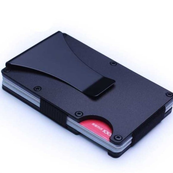 

Dompet kartu Nama Atm Klip uang card holder Ktp Organizer