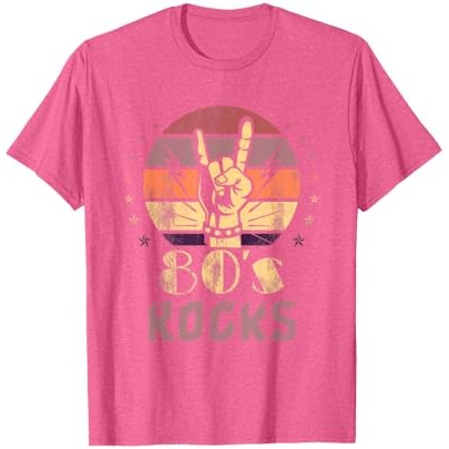 Vintage 80's Rock Bands Eighties 80s Party Retro Music Band T-Shirt |BLNu5Asf|