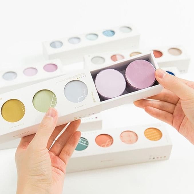

TERBARU - Masking Tape Set 8pc Basic Color Set [CREATIV]