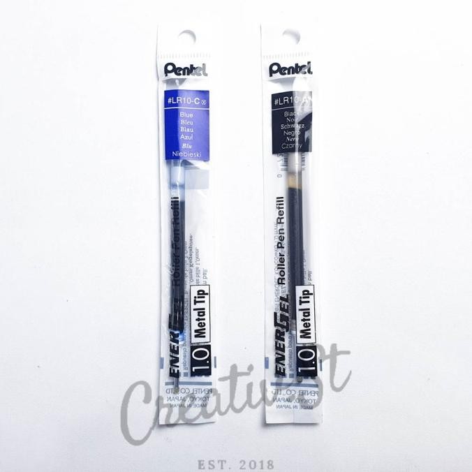 

TERBARU - Isi Refill Bolpen / Pulpen Gel ENergel Pentel ( LR5 / LR7 / LR10 )