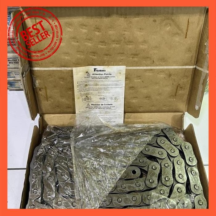| SBK | ROLLER CHAIN TSUBAKI RS100 CP ORIGINAL JAPAN