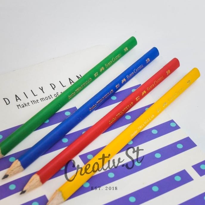 

Pensil Anak Faber Castell Junior Grip Black Pencil 72