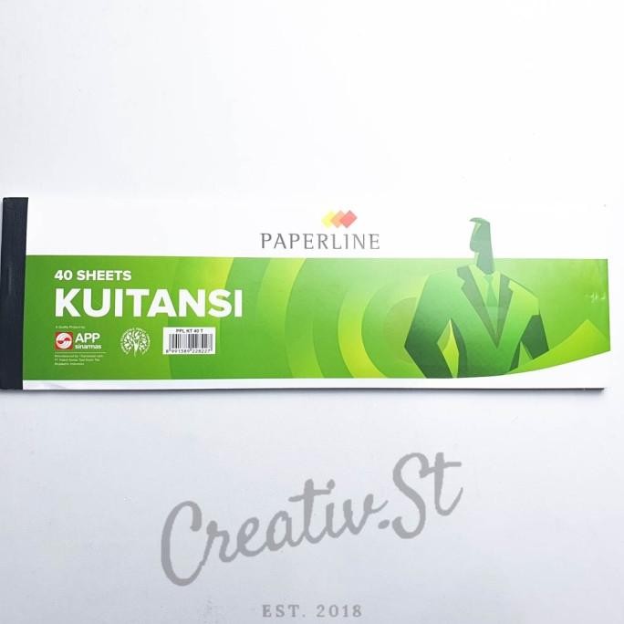 

BEBAS ONGKIR - Kwitansi Tanggung Paperline