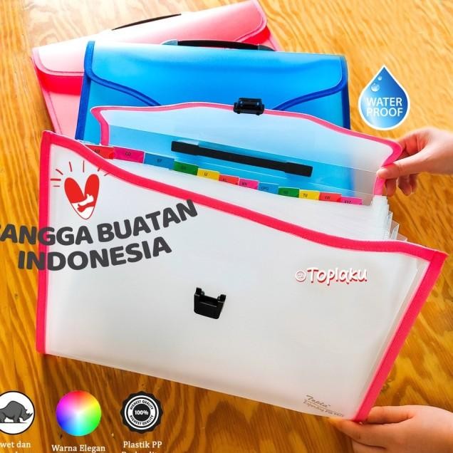 

TERBAIK TOPLA FILE FOLDER DOCUMENT BAG TAS DOKUMEN FILE A4 ISI 13 SEKAT ANTI AIR MAP EXPANDING FILE HARMONIKA PLASTIK TAS SEKOLAH LES BERKAS A4 ORGANIZER BOX KERTAS FILES PERLENGKAPAN KANTOR ALAT TULIS MAP ORGANIZER