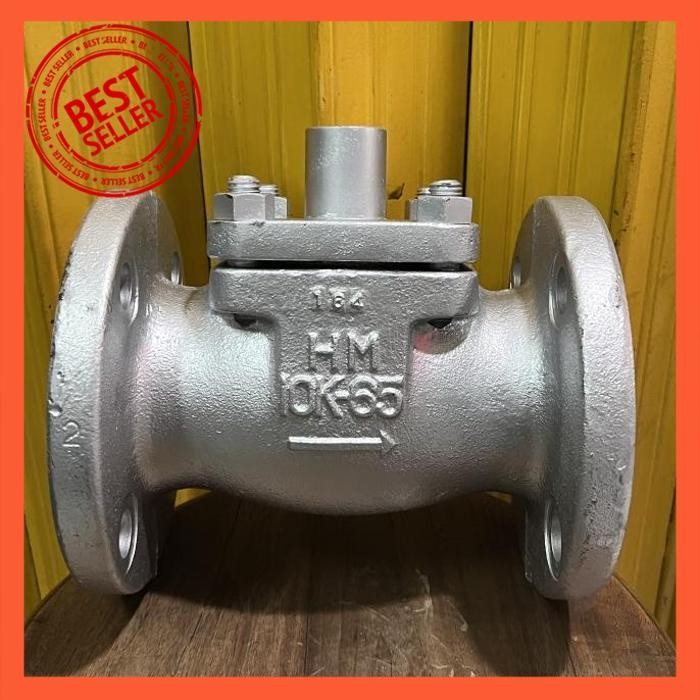 | SBK | LIFT CHECK VALVE STEAM CAST IRON FLANGE 2.5 INCHI DN65 MALL HITACHI