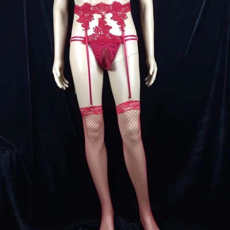 Lingerie Renda Seksi Tembus Pandang Baju Silang