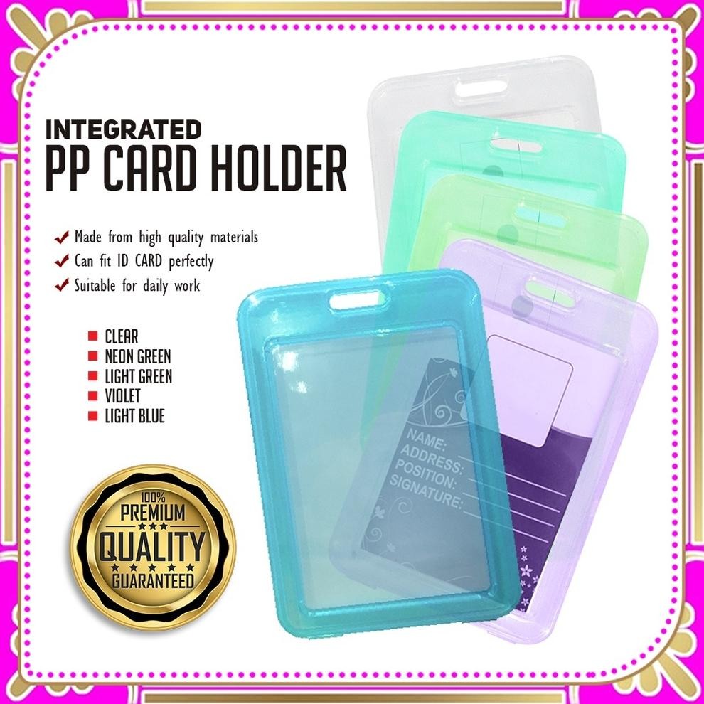 

Tempat Kartu ID Terintegrasi Tanda Pengenal ID Card C-113 Vertikal 86x54mm Gantungan Kartu ID Card