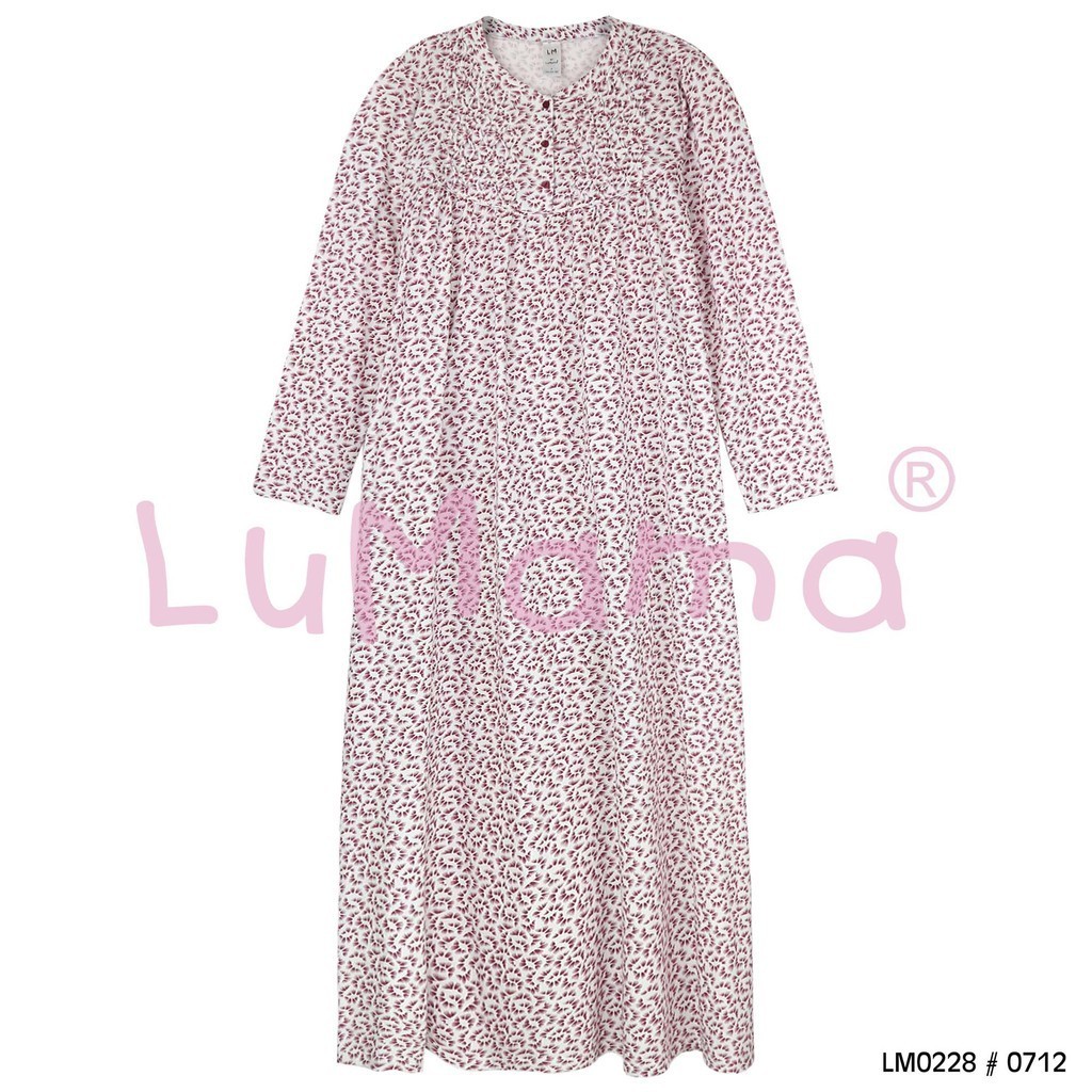 LuMama Daster Gamis Wanita Lengan Panjang / LM0228 0712