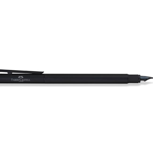 

Faber-Castell Neo Slim Fountain Pen M Black Matt, Black Chromed Barangbaru