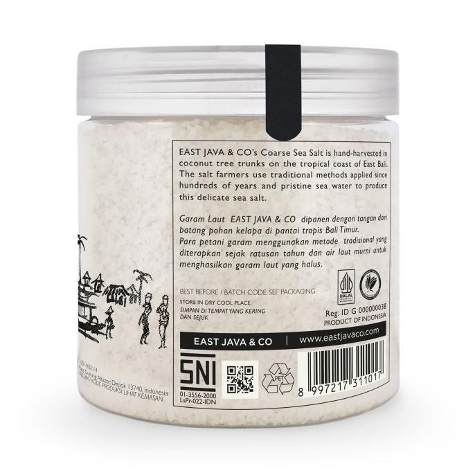 

East Java & Co Amed Sea Salt - 440g (Garam Laut Amed) TS