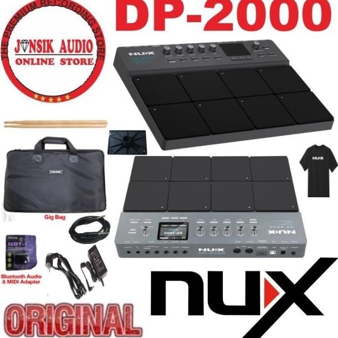 Nux DP2000 Percussion Pad Nux DP-2000 Drum Perkusi Pad