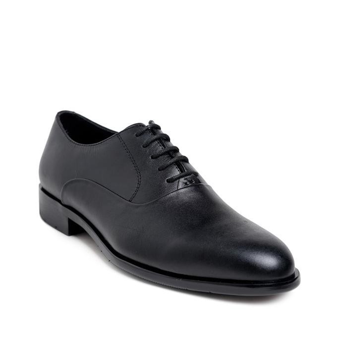 Prabu - Wiyasa Black Sepatu Kulit Oxford Pria