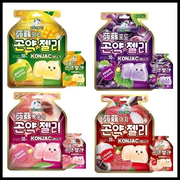 

Konjac Jelly 300Gr Dolphin Minuman Jelly Kekinian 300Gr