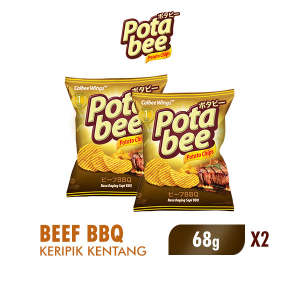 

Potabee Keripik Kentang BBQ 68 gr x 1pc / / AB045