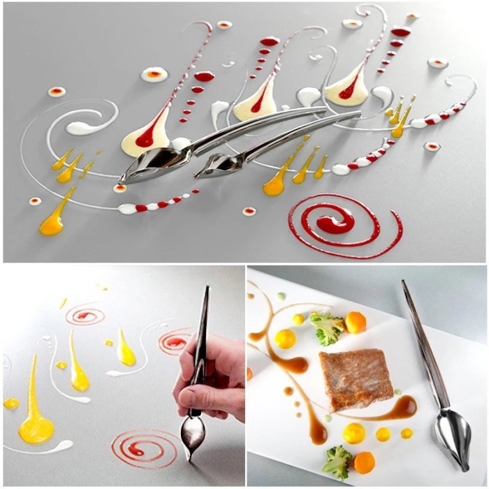 

Sendok Dekor Plating / Decorating Culinary Spoon