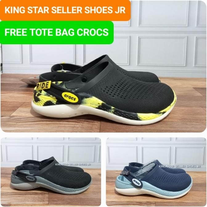 Sandal Crocs Lite Original Crocs Pria