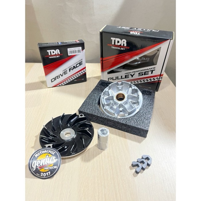 Pulley Set TDR Beat Fi -Beat Esp - Scoopy Fi - Scoopy Esp Original