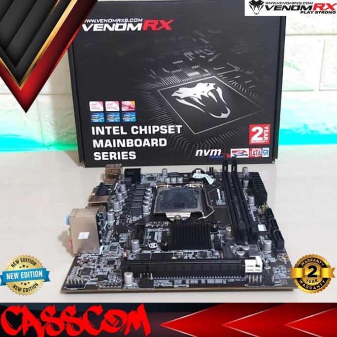 Motherboard VenomRX Intel H110 LGA1151 Intel DDR4